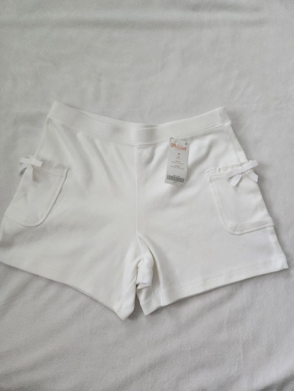 NWT Gymboree Stretch Cotton Shorts with Pocket Bows